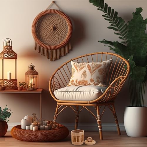 FREEBLOSS Macrame Basket Kit DIY Macrame Kit for Beginners Video Tutorials Basket Weaving Craft Adults Macrame Craft Kit for Gift FREEBLOSS