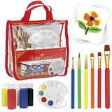 Faber-Castell Young Artist Learn to Paint Set - Washable Paint Set for Kids Faber-Castell