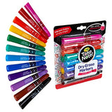 Crayola Low Odor Dry Erase Markers for Kids & Adults, Chisel Tip, Back To School Supplies, 12 Count Crayola