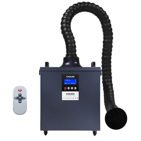 KNOKOO 350W Laser Fume Extractor FES350 Smoke Purifier, Solder Fume Extractor for 10W 20W 30W Laser Engraver and Laser Metal Cutting, 430 m³/h 4 KNOKOO