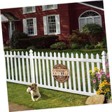 Kisangel 5pcs Wooden Blank Hanging Tag Wooden Craft Shapes Wood Panels Unfinished Door Sign Cutouts Wood Slices Wood Sign Blank Disc Xmas Wall Plaque Kisangel