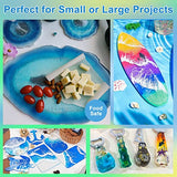 Epoxy Resin, 1 Gallon Super Gloss Epoxy Resin Kit, Self Leveling No Bubble Easy Mix 1:1 Casting & Coating Resin and Hardener Kit for Jewelry Casting, Shabebe