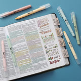 Mr. Pen- Gel Highlighter, 8 Pack, Pastel Colors, No Bleed, Markers for Bibles Mr. Pen