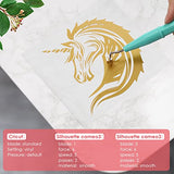 HTVRONT Permanent Vinyl for Cricut Machine-100 Pack 12"x12" Adhesive Vinyl Sheets Set, 90 Sheets Permanent Vinyl Bundle & 10 Transfer Tape for Vinyl HTVRONT