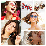 Polymer Clay Cutters for Earrings Making, 705 PCS Set with 49 Shapes Stainless Steel Cutter Tools, 640 Jewelry Accessories, 16 Circle Shape Earring Cruzix