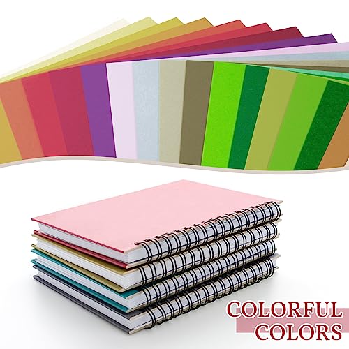 Seajan 32 Pcs 50 Pt 11'' x 8.5'' Assorted Colored Chipboard Sheets Thick  Book Board Heavy Duty Cardboard for Crafts Kraft Board Book Binding Cover  for