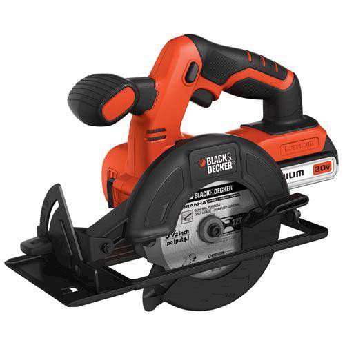 BLACK+DECKER 20V MAX* POWERCONNECT Cordless Drill/Driver + Circular Saw Combo Kit (BDCD220CS) BLACK+DECKER