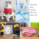 EVISWIY 50PCS Blades for Cricut Explore Air 2/Air 3/3/Make 3/Maker 40PCS 45° Premium Fine Point Blade & 5PCS 60° Deep Cut & 5PCS 30° Shallow Cut EVISWIY