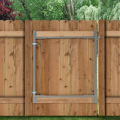 Adjust-A-Gate™ Steel Frame Gate Building Kit (36"-72" wide openings up to 6' high fence)
