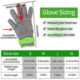 Aillary Level 9 Cut Resistant Kitchen Glove,Food Grade,Machine Washable,Stainless Stell Wire Metal Mesh Safety Work Glove for Mandolin,Meat Aillary