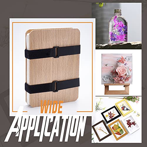 GORGECRAFT Flower Press Book Leaf Plant Press Kits 6.3x8.7 Inch Wooden Art Kit Including Instructions for Making Specimen DIY Art Handicrafts GORGECRAFT