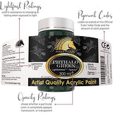 MyArtscape Titanium White Acrylic Paint - 300ml Bottle (10oz) - Artist Quality - Lightfast - Heavy Body - Vibrant Color - Great Tinting Strength - MyArtscape