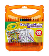 Crayola Colored Pencils Coloring Art Case with Coloring Pages, Gift For Kids, Ages 4, 5, 6, 7, 8, Packaging May Vary Crayola