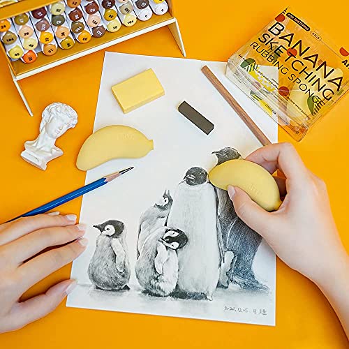  Heshengping, Sketching Pencil Set Drawing Pen Charcoal Sketch  Kit Cover Graphite Pencils Charcoal Pencils Watercolor Pencils Paper  Erasable Pen Beginners Artist Children and Adults(39pcs Art Supplies) :  Arts, Crafts 