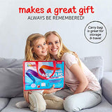 Paint Set for Kids | Premium Art Supplies for Boys & Girls | 27 Piece Acrylic Paint Set Includes Canvas Panels, Paint Brushes, Kids Apron, Tabletop LOOMiNi