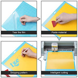 Lzerking Cutting Mat for Cricut 4 Pack Accessories and Supplies Variety Replacement Standard Light Strong Frabic Cut Pads Cricket Cards for Cut Lzerking