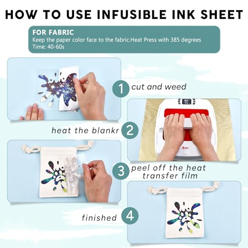 Cricut Infusible Ink Sheets Watercolor Splash & Mugs Bundle