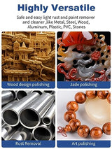 Rocaris 3 Pack Nylon Filament Abrasive Cup Brush Set with 1/4 Inch Hex Shank, for Removal of Rust/Corrosion/Paint - 80 Grit, 120 Grit, 240 Grit Rocaris