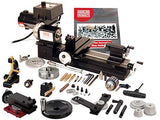 Sherline 4530C (Metric Version) 3.5" X 8″ Lathe with Zero Adjustable Handwheels + Package C (CNC Upgrade not Included but can be Purchase Computerized Sherline CNC control (Windows OS)
