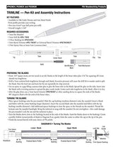 Penn State Industries PKXMPAK Trimline Pen Kit Variety Pack Woodturning Project (12pack) Penn State Industries
