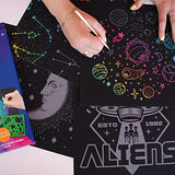 Art 101 USA Crafts 3 Pack Scratch Art Kit with 33 Pieces, Multi Art 101 USA