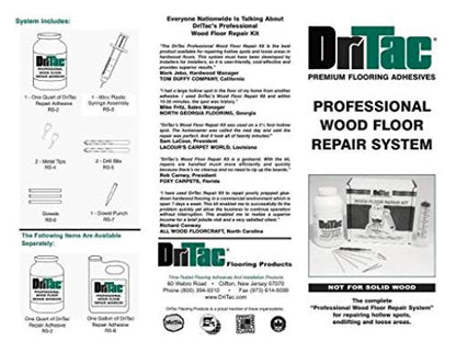 DRITAC Wood Floor Repair KIT