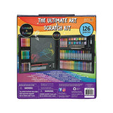 Art 101 Budding Artist Ultimate Art and Scratch Art Kit, Assorted Colors, 126 Pieces (30126) Art 101 USA