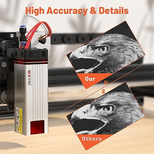 NEJE 3 Max V2 Laser Engraver, Upgrade Laser Engraving Cutting Machine with 31.1”x 18.5”(790x470mm) Large Working Area,11W E40 Laser CNC Cutter and NEJE