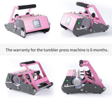 Sublifun Pink Tumbler Mug Heat Press Machine 30 OZ 20 OZ 16 OZ Sublimation Straight Skinny Tumbler Mug Sublimation Print 11 OZ 15 OZ Sublimation Mug Sublifun