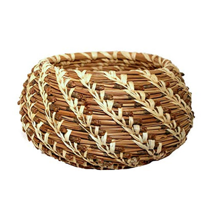 Traditional Craft Kits Coil Basket Kit - Pine Needle - Basket Weaving Kit Set with Supplies, Complete with Instructional Booklets and Basket Making