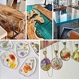 Demorex 1 Gallon Crystal Clear Epoxy Resin Kit, High Gloss & Bubbles Free Resin Supplies for Art Coating and Casting, Craft DIY, Wood, Tabletop, Bar Demorex