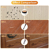 Wood Floor Repair Kit - 40 Sets - Furniture Repair Kit Wood Markers, Hardwood Repair Kit Wood Filler for Scratches Stains Holes - Touch Up Any Wood, A-HEYIDA