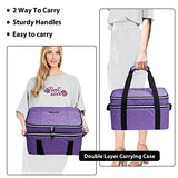 MYBAGZING Double-Layer Carrying Case for Cricut EasyPress 2 12x10 and 9"x9" Cricut Heat Press Machine, Htvront Heat Press, Cricut Heat Press 3 Bag MYBAGZING