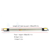 JINHZIXIU 48in Acrylic Plastic PVC Bending Machine 125cmHeater Hot Heating Bender Manual Hot Heating Bender Tool Bending Thickness 1-6mm 110V 1500W JINHZIXIU