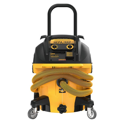 DEWALT 10 Gal. Dust Extractor with Automatic Filter Clean (DWV015) Wet/Dry Vac, Yellow - WoodArtSupply