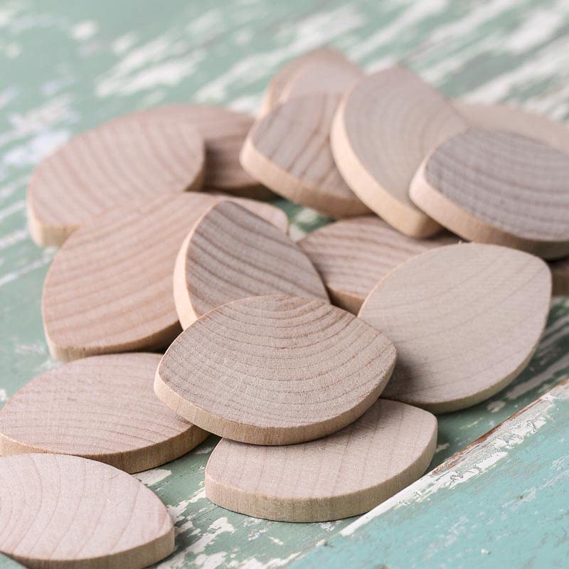 Pack of 40 Unfinished Wood Football Cutouts by Factory Direct Craft - Blank Wooden Sports Team Banquet Mascot Cheerleader Art and Craft Activities Factory Direct Craft