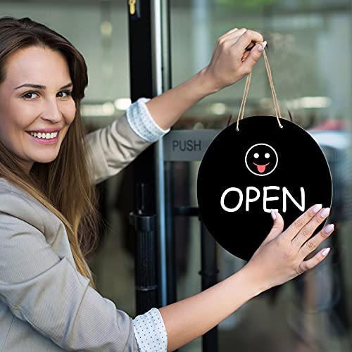 Sublimation Blank Wooden Door Hanger Unfinished Blank Sign Door Hanger Sublimation Round Door Hanger for St Patrick's Day DIY Decoration Jetec