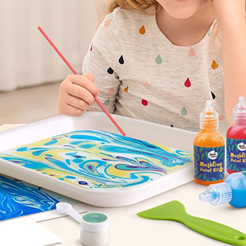 Hydro Dip Kit Practical Ability Water Marbling Paint Vibr Colors Simple Steps for Crafts (12 Colors) DOACT