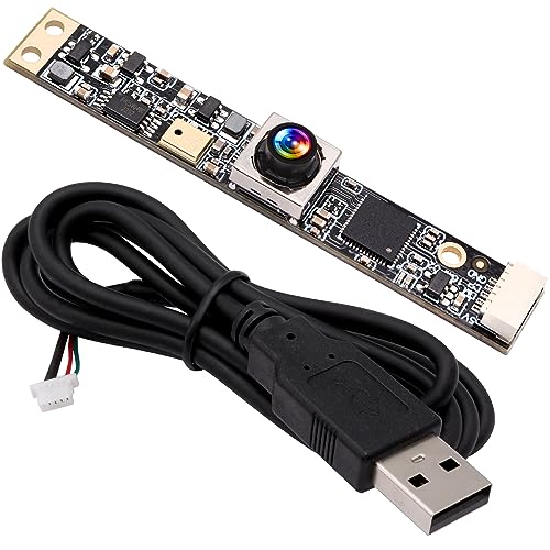 Webcamera_usb 16mp Autofocus USB Camera Module with Microphone for Computer Mini Lightburn Camera Micro USB Security PC Camera CCTV Video Laser - WoodArtSupply