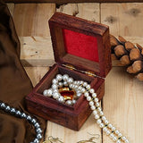 Ajuny Wooden Hand Carved Keepsake Box Jewellery Armoire Chest Organiser Perfect Unique Gifts Ideas For Women Ajuny