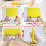 Beeswax Candle Making Kit for Kids -12 Pcs Vibrant Colors Beeswax Sheets Handmade Crafts Gift Beeswax Sheets for Candle Making Kit, DIY Candle Making Clarissaway