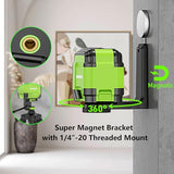 Huepar Laser Level - DIY Self-Leveling Laser Level Tool Green Cross Line Laser Level for Picture Hanging, Construction Indoor Project, with 360° Huepar