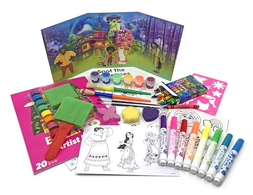 Cra-Z-Art Disney Encanto Ultimate Art Studio, Rainbow Kids Art Set for Ages 4 and Up - WoodArtSupply