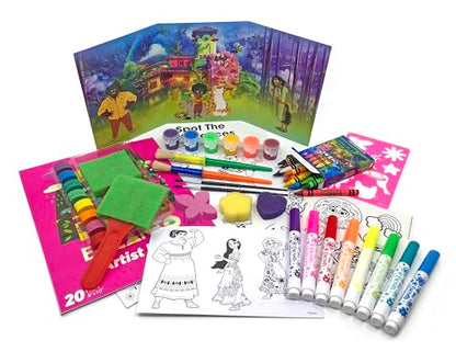 Cra-Z-Art Disney Encanto Ultimate Art Studio, Rainbow Kids Art Set for Ages 4 and Up - WoodArtSupply