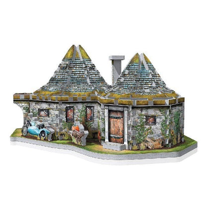 Wrebbit3D Harry Potter Hagrid’s Hut 3D Puzzle for Teens and Adults | 270 Real Jigsaw Puzzle Pieces | Not Just an Ordinary Model Kit for Adults for - WoodArtSupply