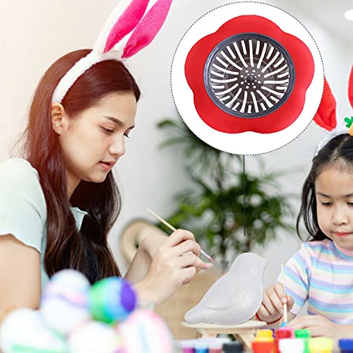 6PCS Acrylic Paint Pouring Strainers, Paint Pouring Cups, Acrylic Pouring Strainers, Plastic Flower Strainers Silicone Pouring Drain Basket for DIY FASALX