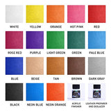 ARTME Acrylic Leather Paint Set, 20 Colors x 30ml Acrylic Leather Dye Kit Perfect for Shoes, Sneakers, Jackets, Leather Sofa, and Car Seat Artme