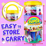 FUNZBO Arts and Crafts Supplies for Kids - Kids Craft Kit with Art Supplies & Craft Supplies, Preschool Learning Activities, School Art Project, DIY FUNZBO
