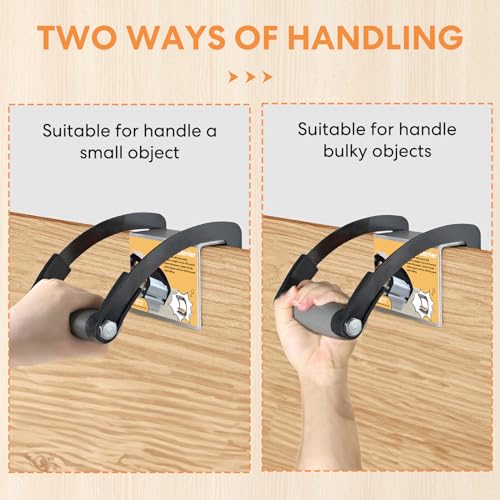 Panel Carrier, Plywood Lifting Tool, Drywall Carrying Tool - Save Effort Wear Resistant Plywood Carriers Tool for Wood, Synthetic Cement Board with 0 Vooric