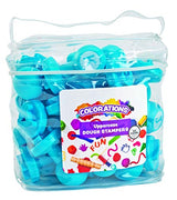 Colorations Alphabet Dough Stampers Set, Uppercase Letters – Set of 26 Letter Stamps, Fun ABC Learning Tool for Toddlers, Ideal for Classroom and Colorations